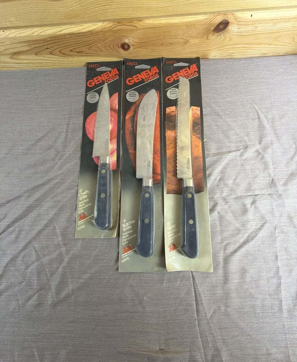 Ekco Geneva Forge 3-Piece Kitchen Knife Set